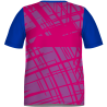 Camiseta fútbol sublimada pinceladas LGBTIQA+  tallas grandes