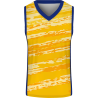 Conjunto de baloncesto sublimado modelo Tricolor