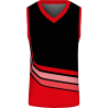 Conjunto de baloncesto sublimado modelo Curvas