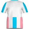 Camiseta para el orgullo LGBTIQA+ diseño Argentina Tallas Grandes