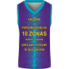 Camiseta baloncesto sublimada modelo Pixels