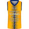 Camiseta baloncesto sublimada modelo Pixels