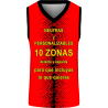 Camiseta baloncesto sublimada modelo Pixels