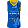 Camiseta baloncesto sublimada modelo Puzzle