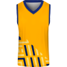 Camiseta baloncesto sublimada modelo Geométrico