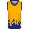 Camiseta baloncesto sublimada modelo Fuego