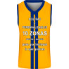 Camiseta baloncesto sublimada modelo Paralela