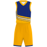 Conjunto de baloncesto sublimado modelo Curvas