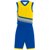 Conjunto de baloncesto sublimado modelo Curvas