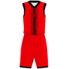 Conjunto de baloncesto sublimado modelo Pixels