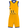 Conjunto de baloncesto sublimado modelo Geométrico