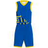 Conjunto de baloncesto sublimado modelo Geométrico