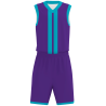 Conjunto de baloncesto sublimado modelo Paralela