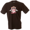 Camiseta hombre cerdito aviador