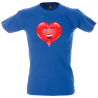 Camiseta hombre corazón enamorado