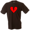 Camiseta hombre corazón roto