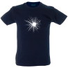 Camiseta hombre cristal roto