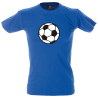 Camiseta hombre dibujo balón