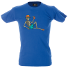 Camiseta hombre esqueleto playero