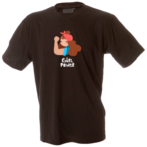 Camiseta hombre girl power