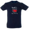 Camiseta hombre happy fathers day