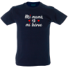 Camiseta hombre mi mamá mi héroe