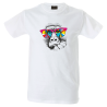 Camiseta hombre mono hipy