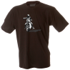 Camiseta hombre motero casco