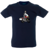 Camiseta hombre moto baúl