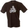 Camiseta hombre moto chopper oso