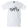 Camiseta hombre moto mandala