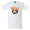 Camiseta hombre oso cubrebocas calavera