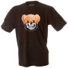 Camiseta hombre oso cubrebocas calavera