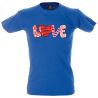 Camiseta hombre love estampado