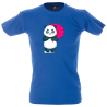 Camiseta hombre panda paraguas