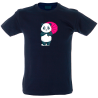 Camiseta hombre panda paraguas