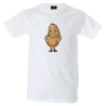 Camiseta hombre patata sonriente