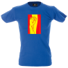 Camiseta hombre puño bandera España