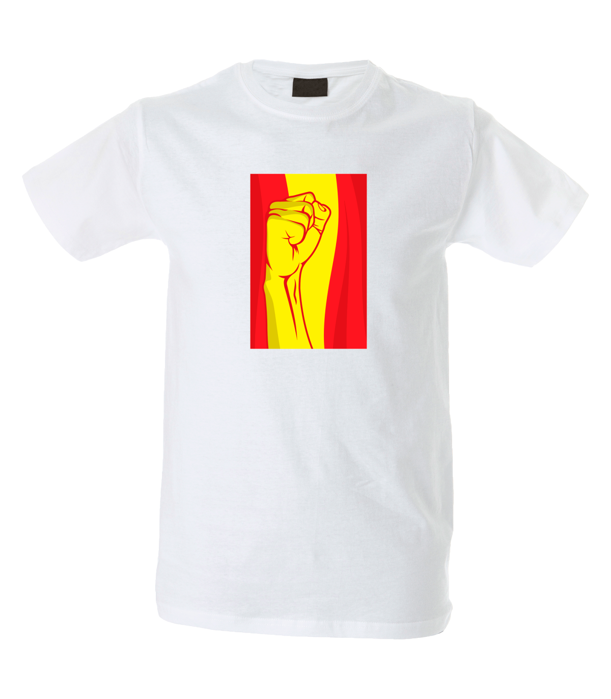 Camiseta hombre puño bandera España