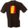 Camiseta hombre puño bandera España