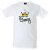 Camiseta hombre corona queen