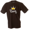 Camiseta hombre corona queen