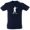 Camiseta hombre silueta jugador