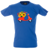 Camiseta hombre vespa flores