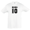 Camiseta infantil mamá 10