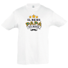 Camiseta infantil mejor papá del mundo