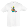 Camiseta infantil mono moto