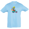 Camiseta infantil mono moto