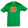 Camiseta infantil oso piruleta corazones