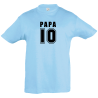 Camiseta infantil papá 10